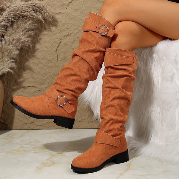 Aurora™ Classic Suede Zip Boots