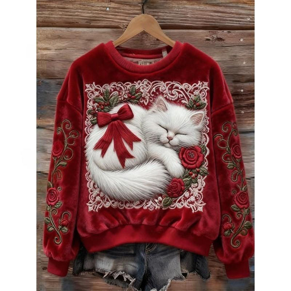 Elly | Christmas Sweater with Festive Details